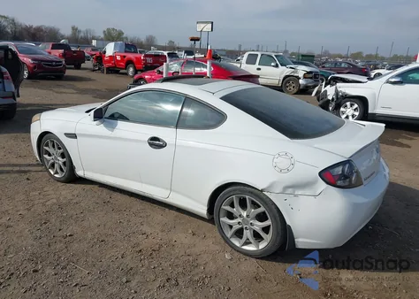 2007 Hyundai Tiburon Gt/Gt Limited/Se from USA, damaged, VIN KMHHN66F77U252913